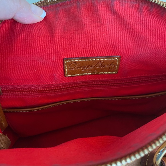 Dooney & Bourke Pebble Grain Tassel Leather Satchel - Picture 12 of 14